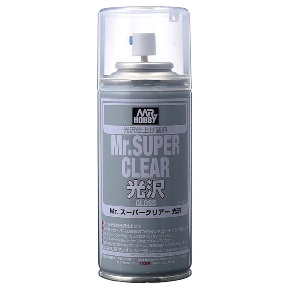 Mr Hobby - B513 - Mr Super Clear Gloss Spray - 170ml