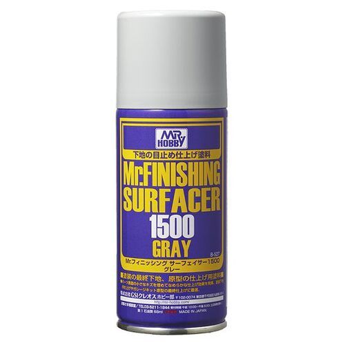 Mr Hobby - B527 - Mr Finishing Surfacer Gray 1500 Spray - 170ml