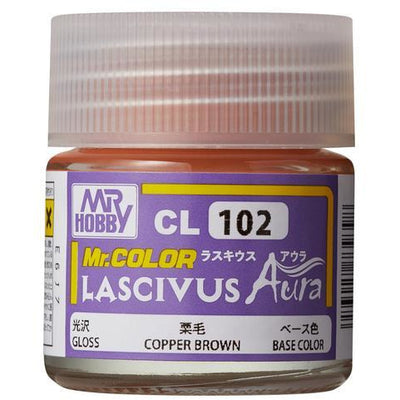 Mr Hobby - CL102 - Mr Color Lascivus Anime Model Paint - Copper Brown Base 10ml