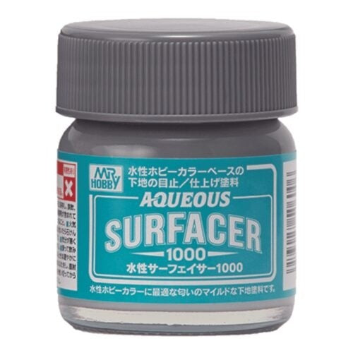 Mr Hobby - HSF01 - Aqueous Surfacer 1000 Grey - 40ml