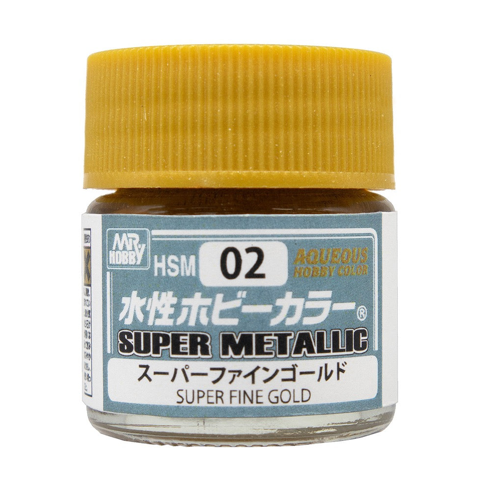 Mr Hobby - HSM02 - Aq Super Metal Super Fine Gold