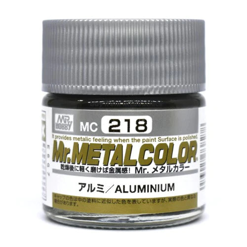 Mr Hobby - MC218 - Mr Metal Color - Aluminium 10ml
