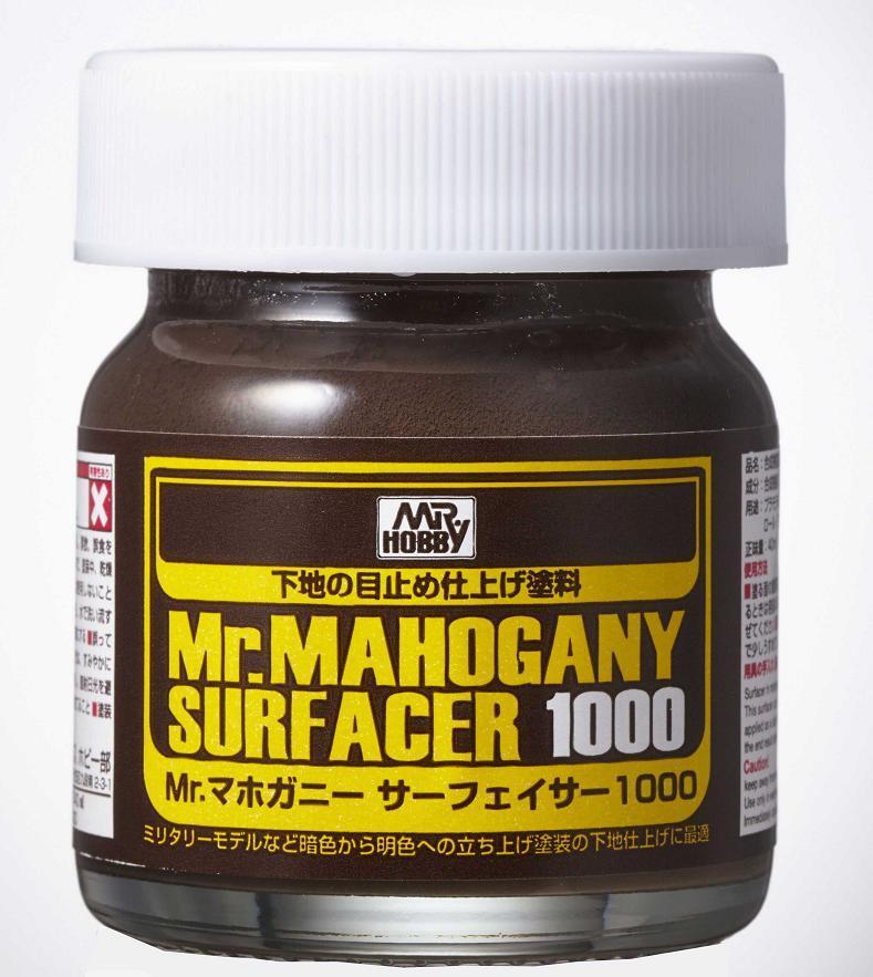 Mr Hobby - SF290 - Mr Finishing Surfacer 1000 Mahogany - 40ml