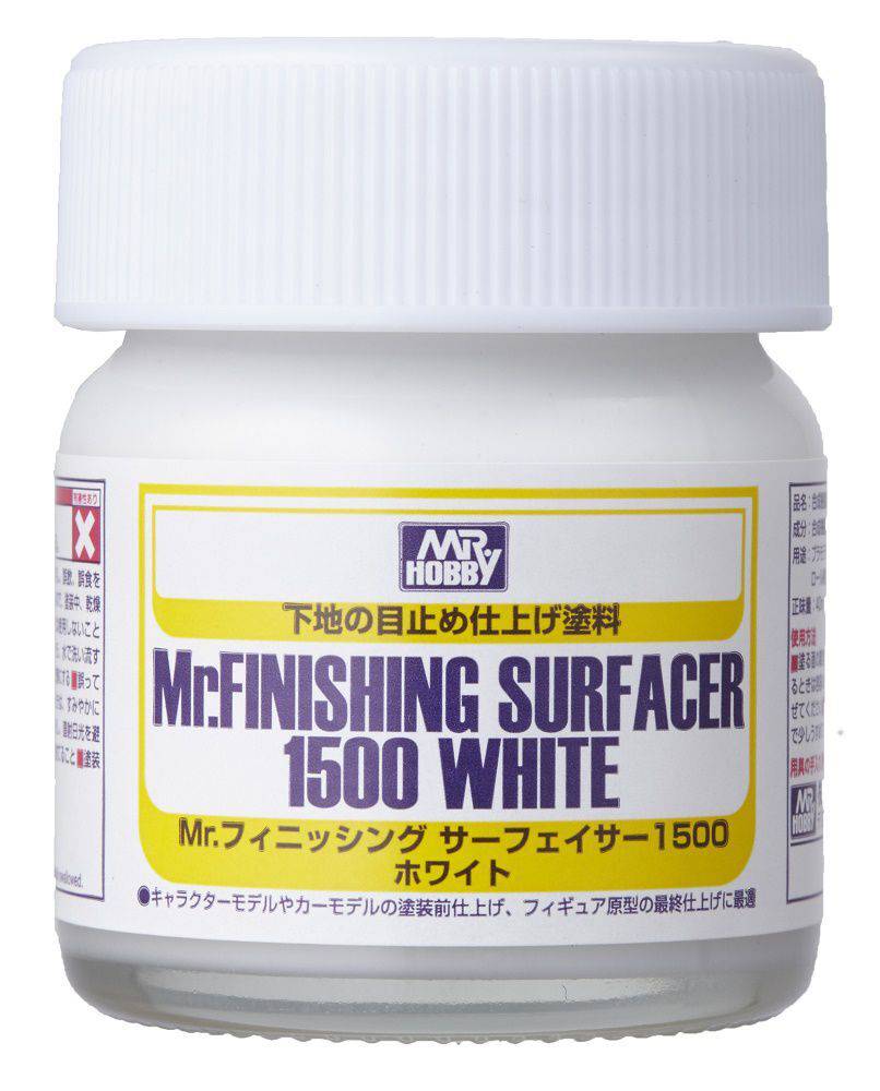 Mr Hobby - SF291 - Mr Finishing Surfacer 1500 White - 40ml