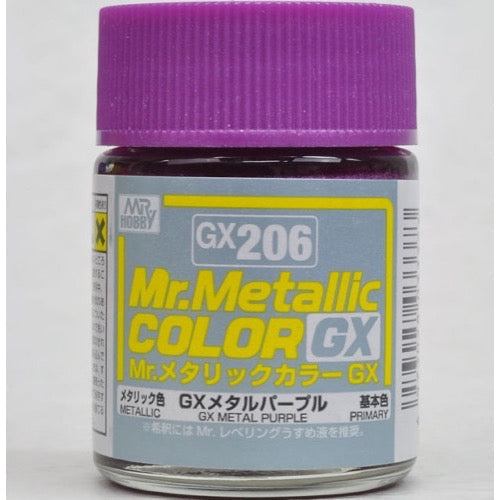 Mr Hobby - GX206 - Mr Metallic Color GX Purple Lacquer Paint 18ml