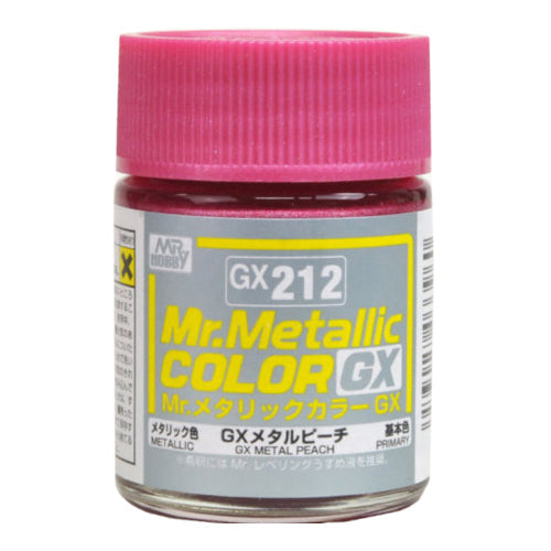 Mr Hobby - GX212 - Mr Metallic Color GX Peach Lacquer Paint 18ml