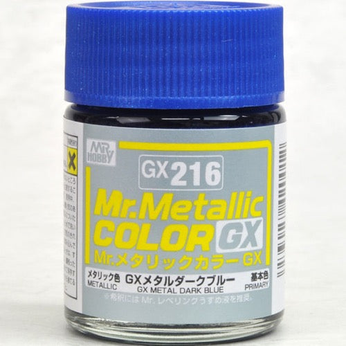 Mr Hobby - GX216 - Mr Metallic Color GX Dark Blue Lacquer Paint 18ml