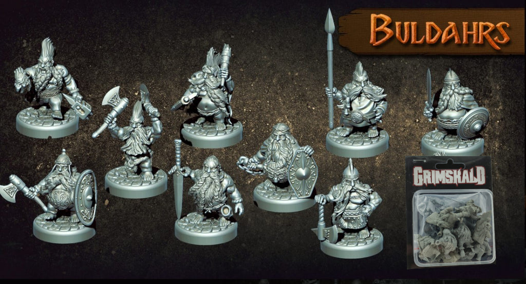 Torch and Shield:  Dwarf Clan Box Buldahr