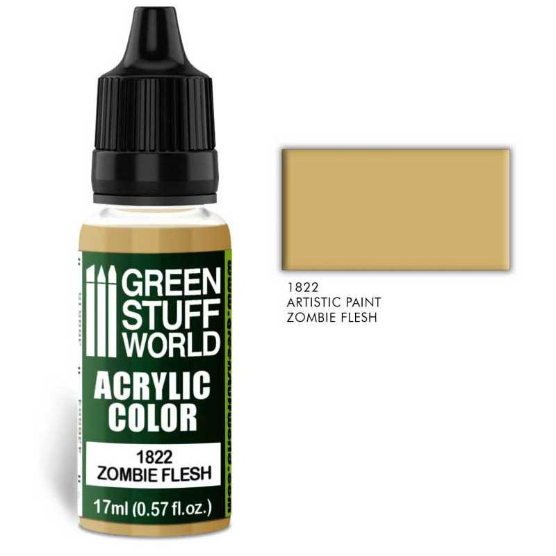 Green Stuff World - 1822 - Acrylic Color Zombie Flesh - 17ml