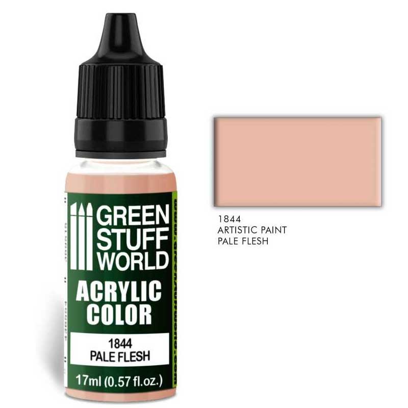 Green Stuff World - 1844 - Acrylic Color Pale Flesh - 17ml