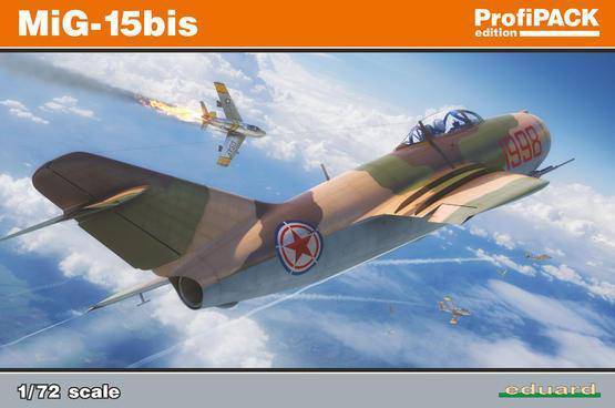 Eduard 1/72 MiG-15bis Plastic Model Kit [7059]