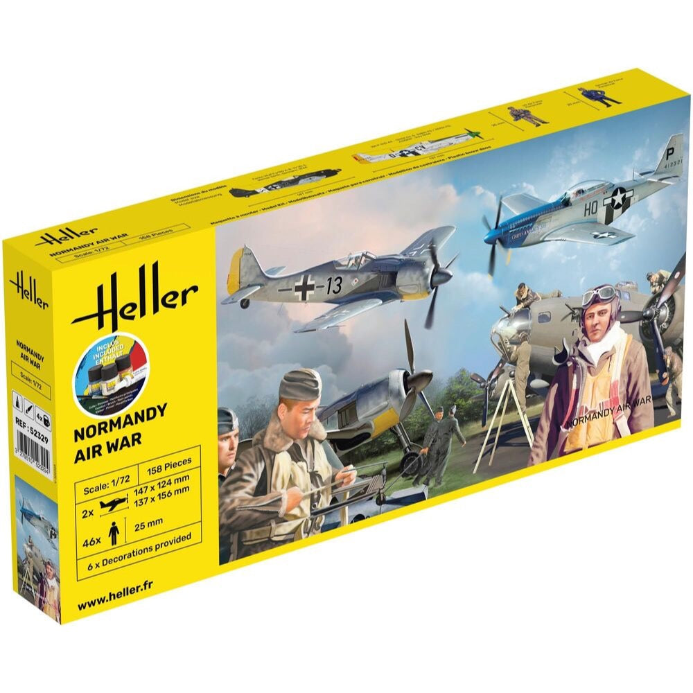 Heller 1/72 P-51D & FW190 Normandy Air War Starter Kit