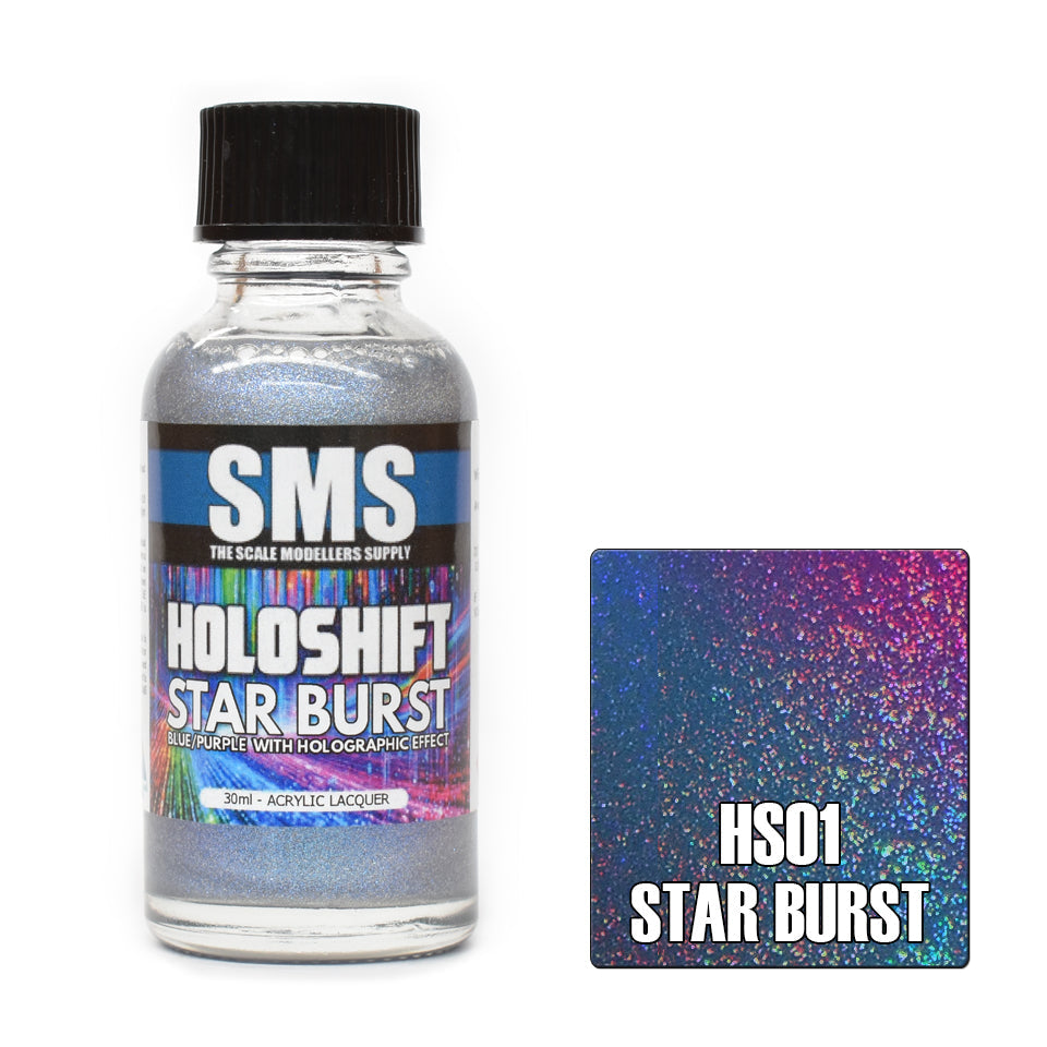 SMS - HS01 - Holoshift STAR BURST (Blue/Purple/Holo) 30ml