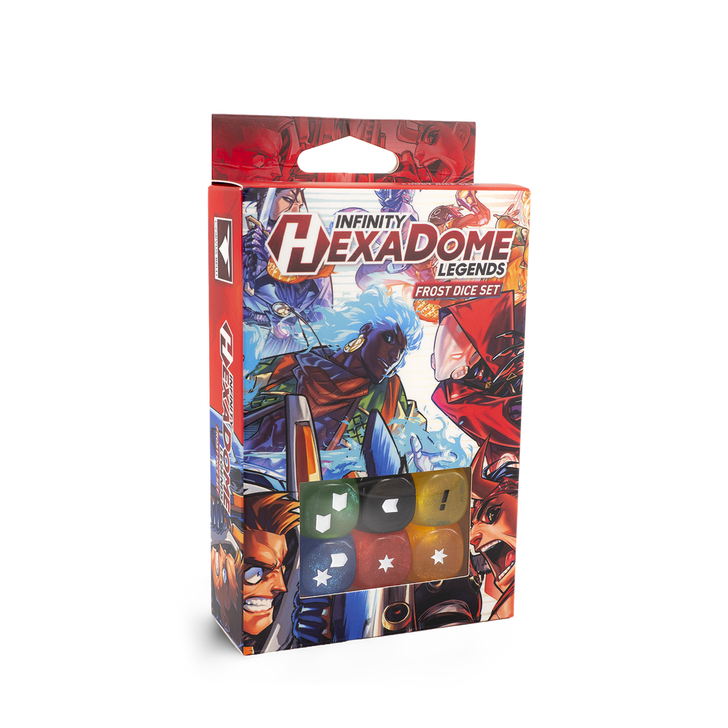 Infinity: HexaDome Legends: Frost Dice Set