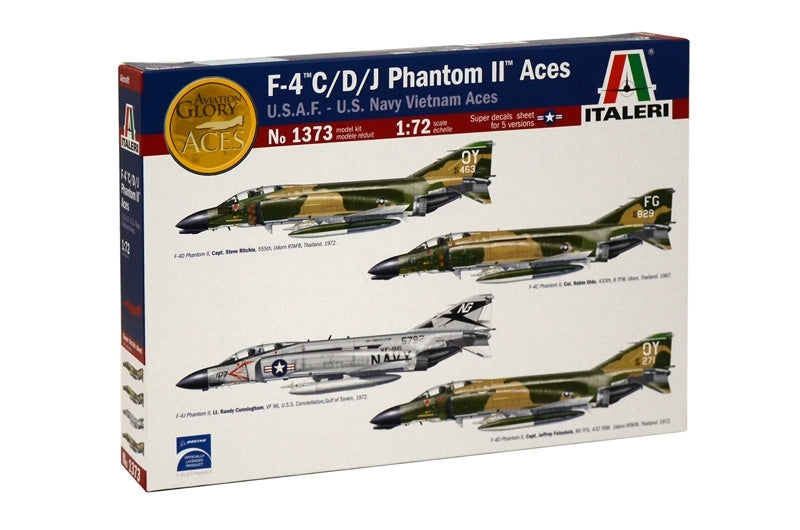Italeri 1/72 F-4 C/D/J Phanton II Aces - 1373