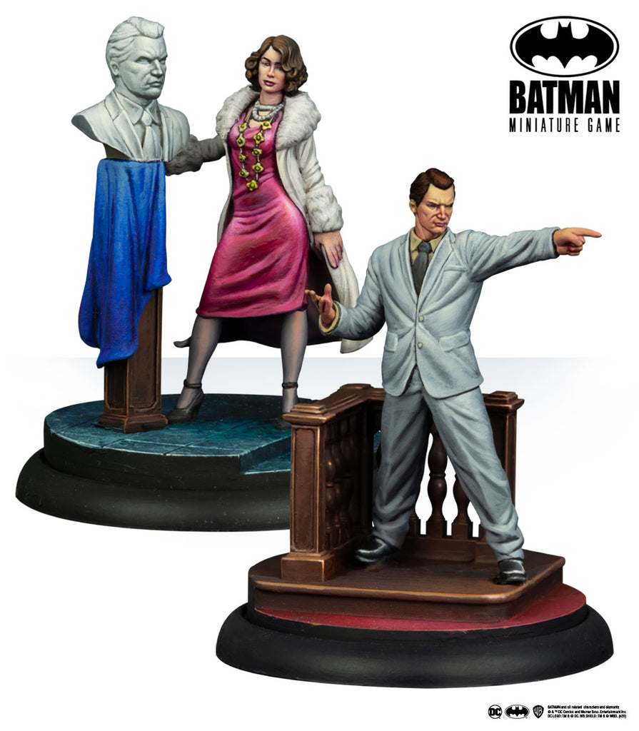 Batman Miniature Game - Harvey and Gilda Dent