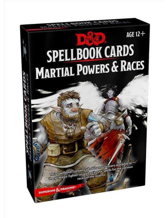 D&D: Spellbook Cards – Martial Powers & Races Deck 2024 Edition