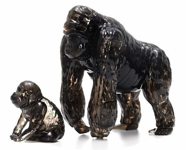 3D GORILLA & BABY Crystal Puzzle