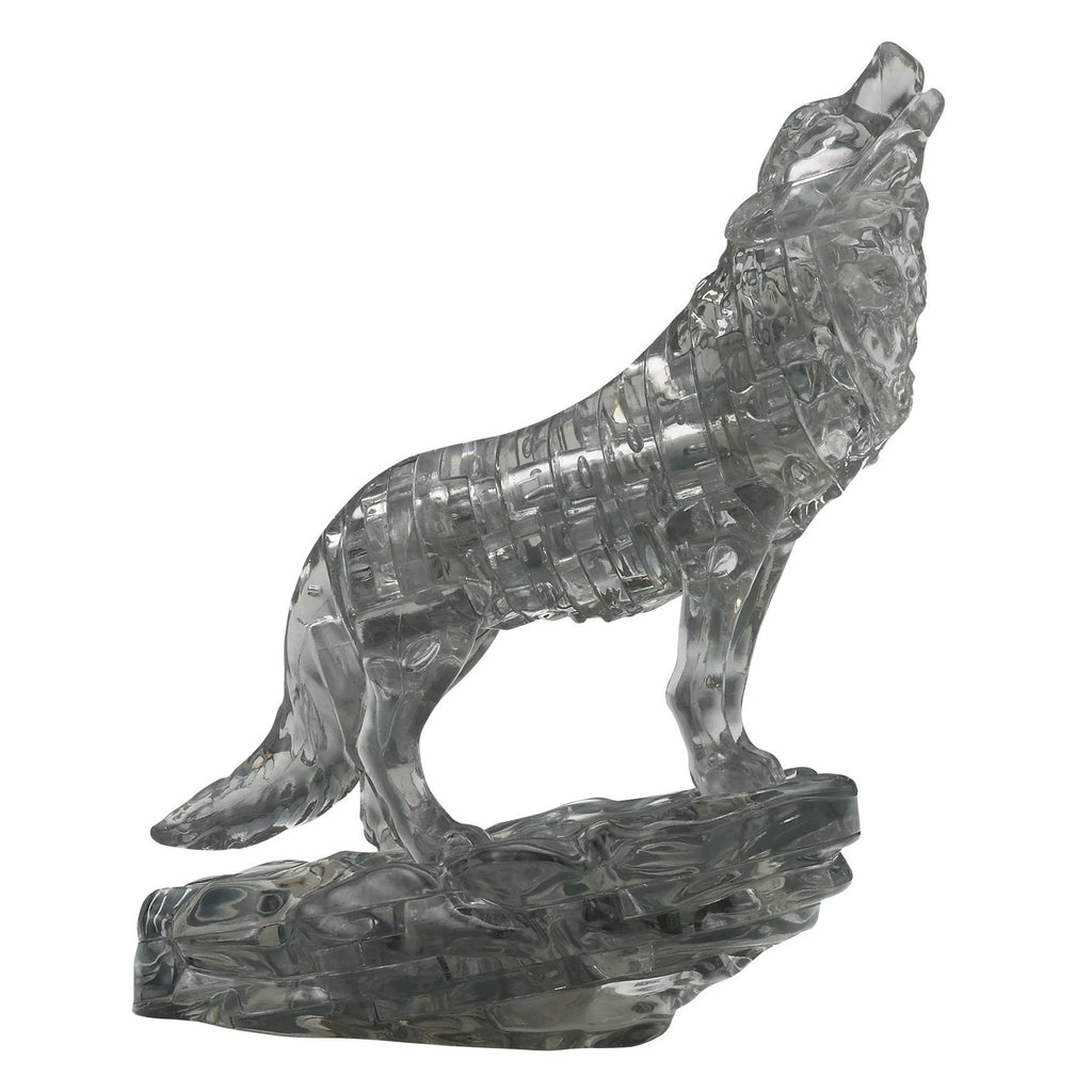 3D Black Wolf Crystal Puzzle