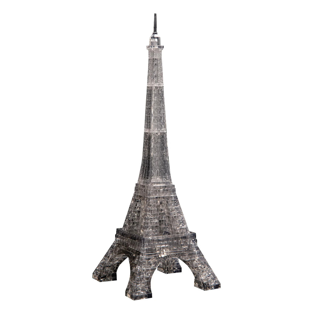 3D Black Eiffel Tower Crystal Puzzle