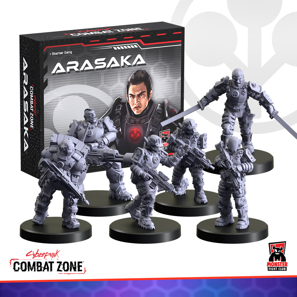 Cyberpunk RED: Combat Zone: Arasaka Faction Starter Box