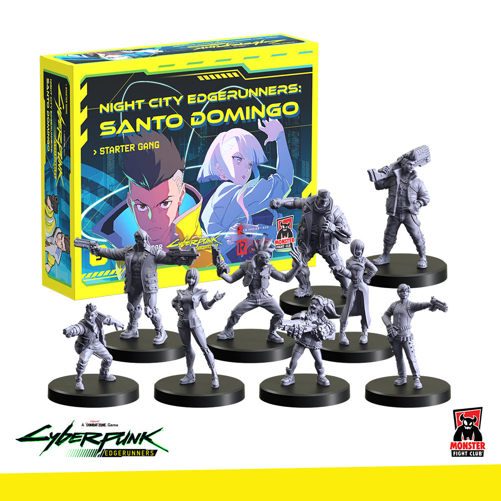 Cyberpunk Edgerunners: Combat Zone: Santo Domingo Starter Gang