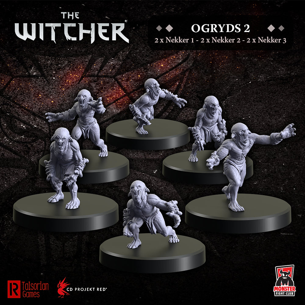 The Witcher Miniatures: Ogryds 2 - Nekkers