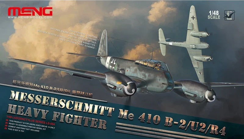 Meng 1/48 Messerschmitt Me 410 B-2/U2/R4 Heavy Fighter [LS-004]