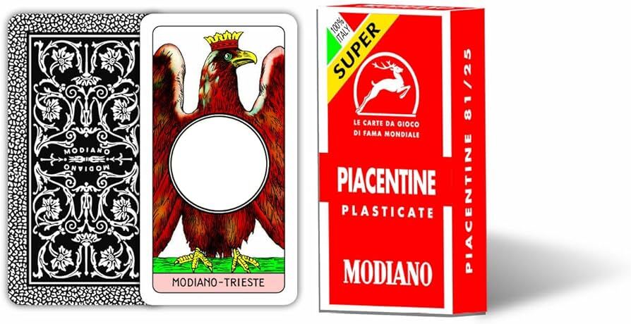 Modiano - Italian Playing Cards - Piacentine
