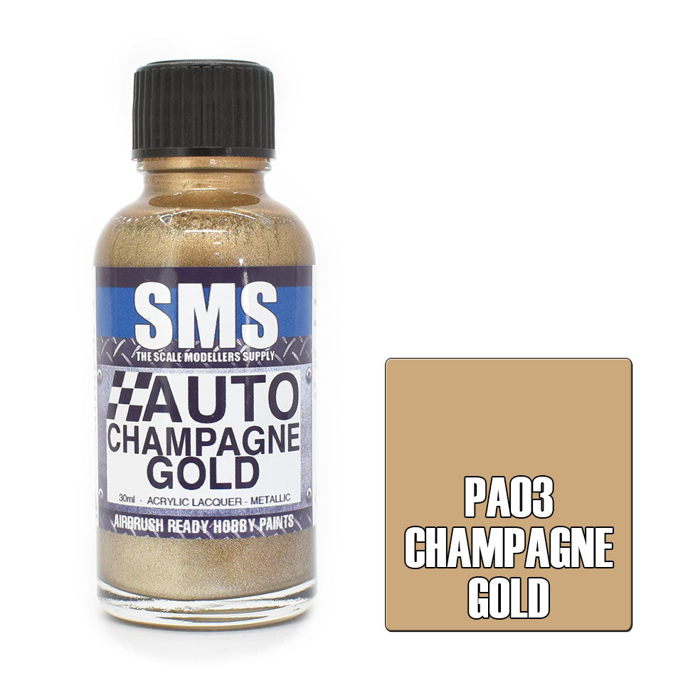 SMS - PA03 - Auto Colour Champagne Gold 30ml