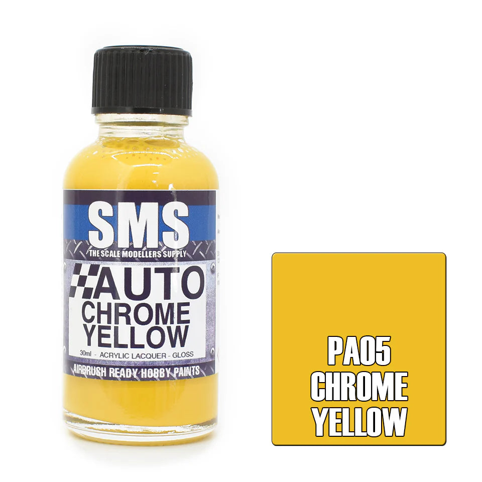 SMS - PA05 - Auto Colour CHROME YELLOW 30ml