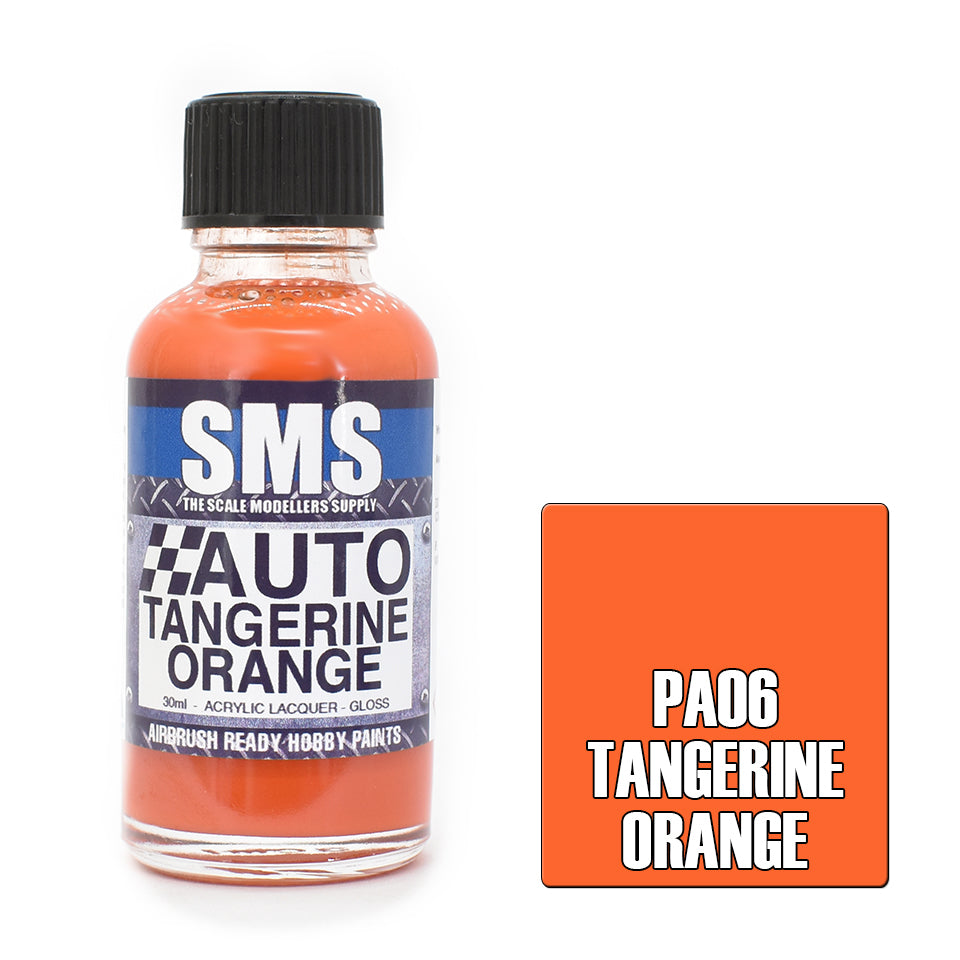 SMS - PA06 - Auto Colour Tangerine Orange 30ml