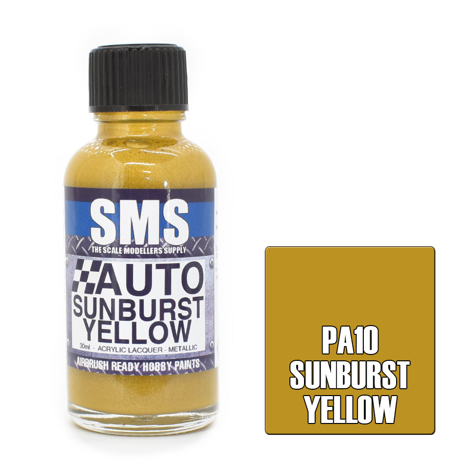 SMS - PA10 - Auto Colour Sunburst Yellow 30ml