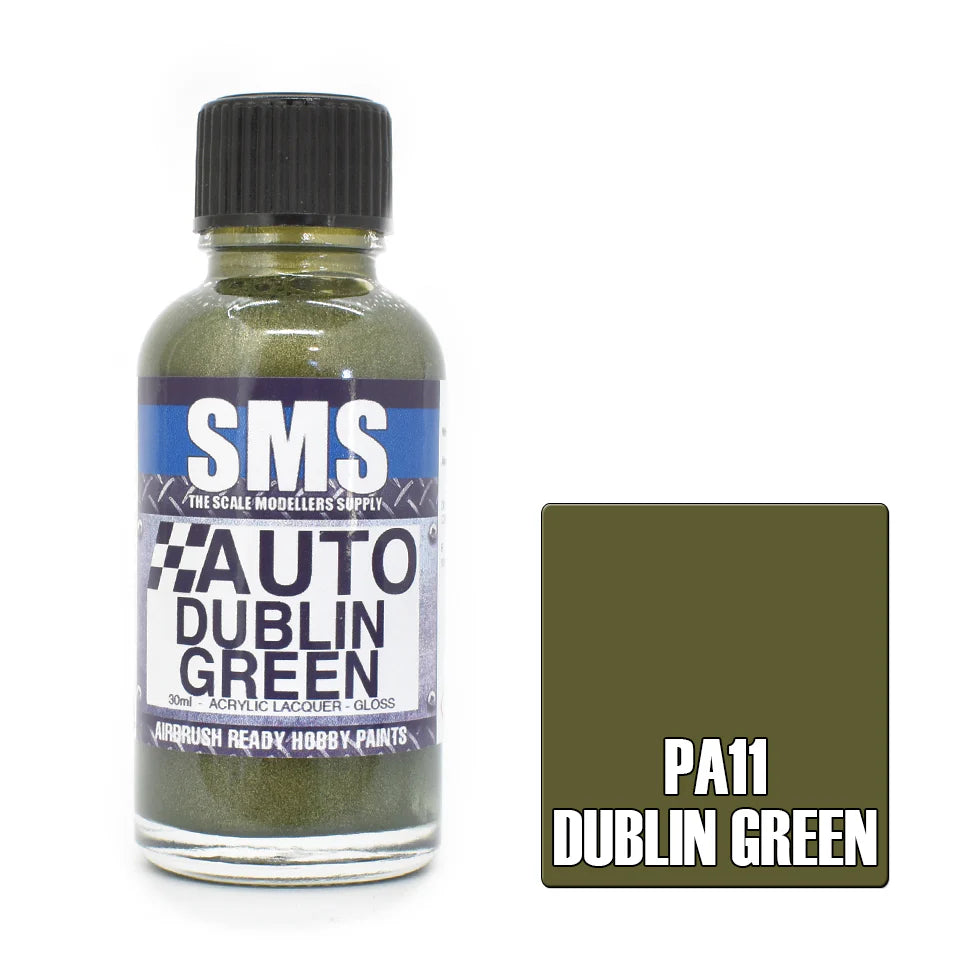 SMS - PA11 - Auto Colour DUBLIN GREEN 30ml