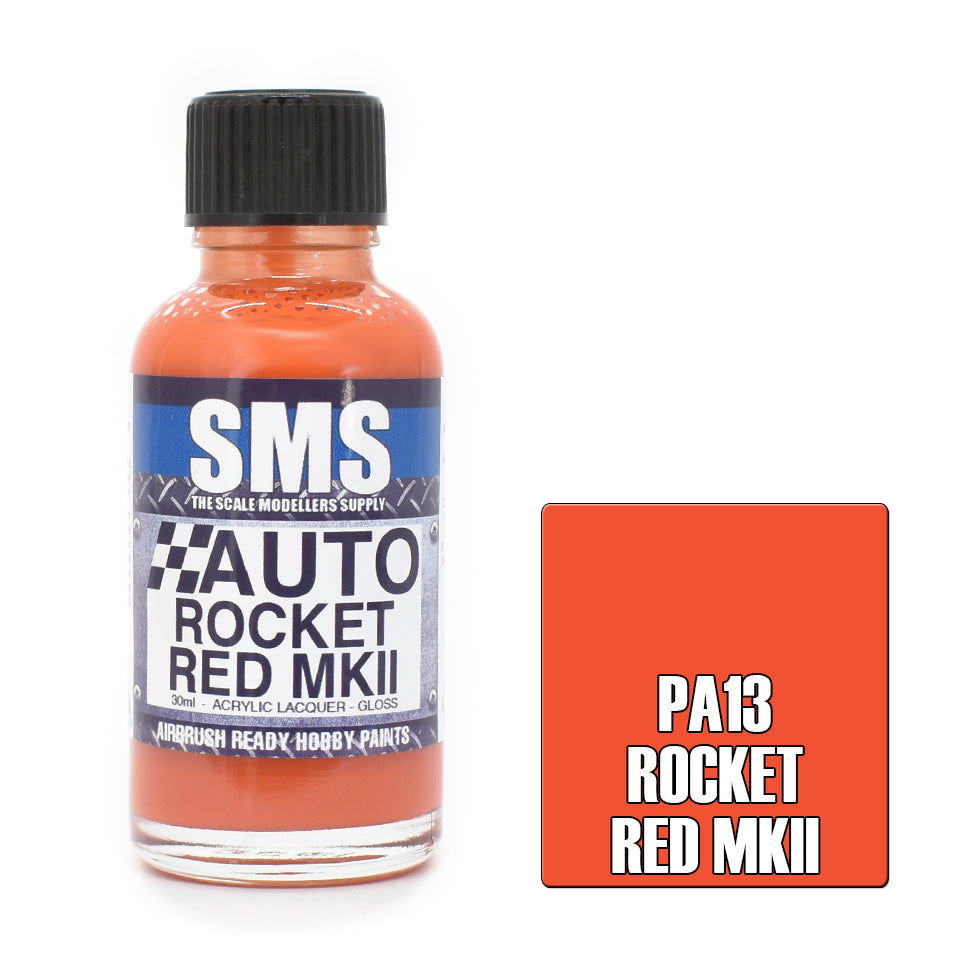 SMS - PA13 - Auto Colour Rocket Red Mkii 30ml