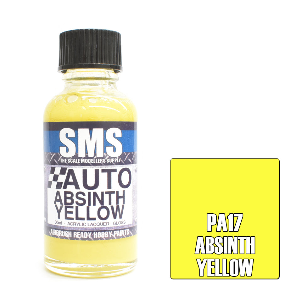 SMS - PA17 - Auto Colour Absinth Yellow 30ml