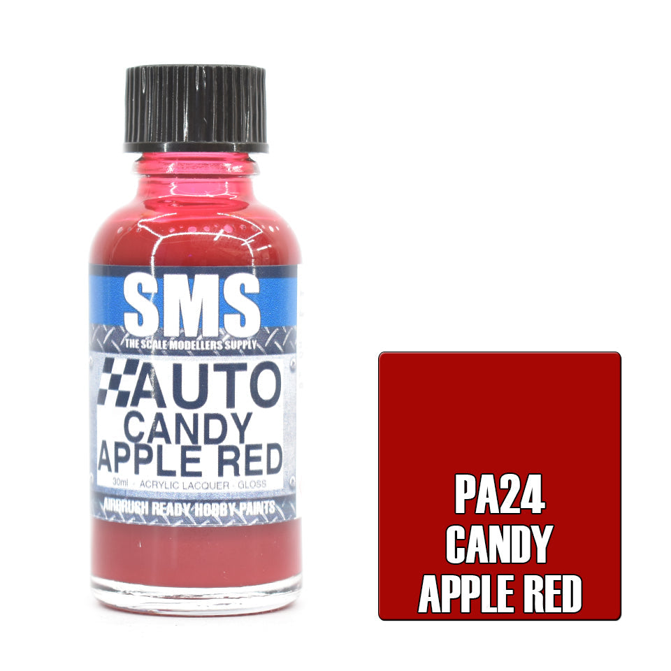 SMS - PA24 - Auto Colour Candy Apple Red 30ml