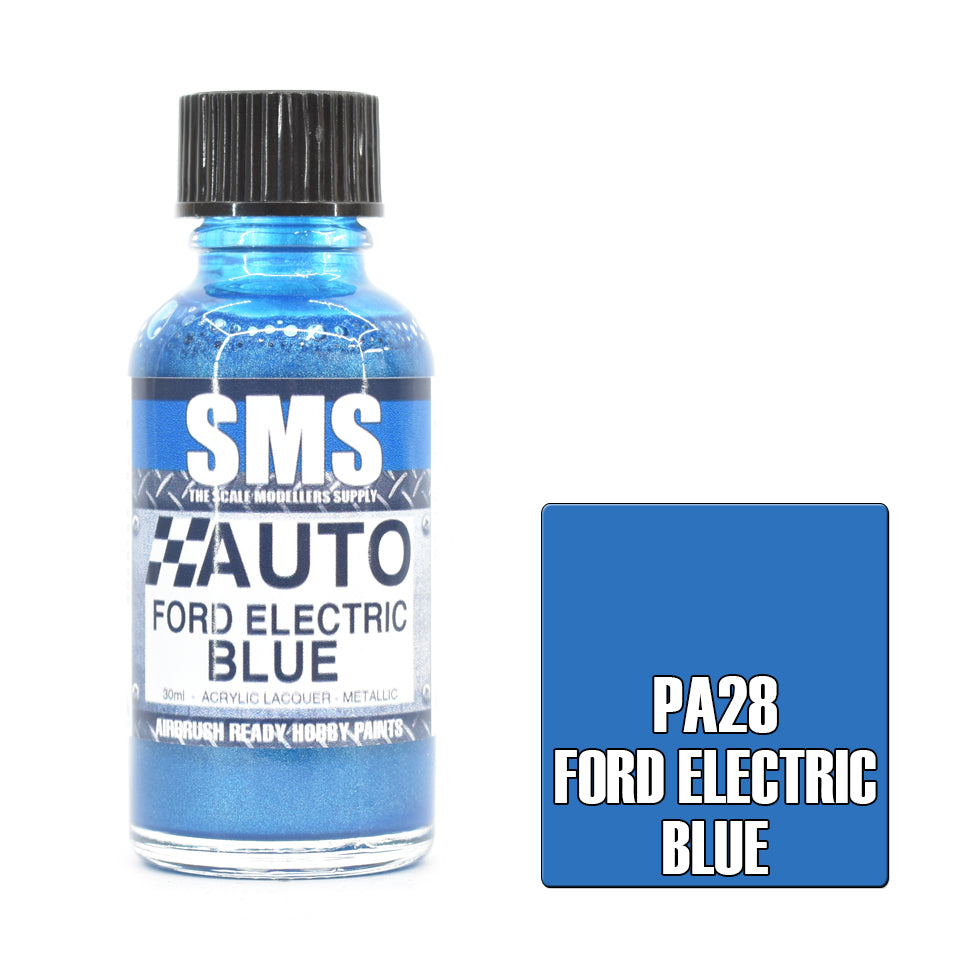 SMS - PA28 - Auto Colour Ford Electric Blue 30ml