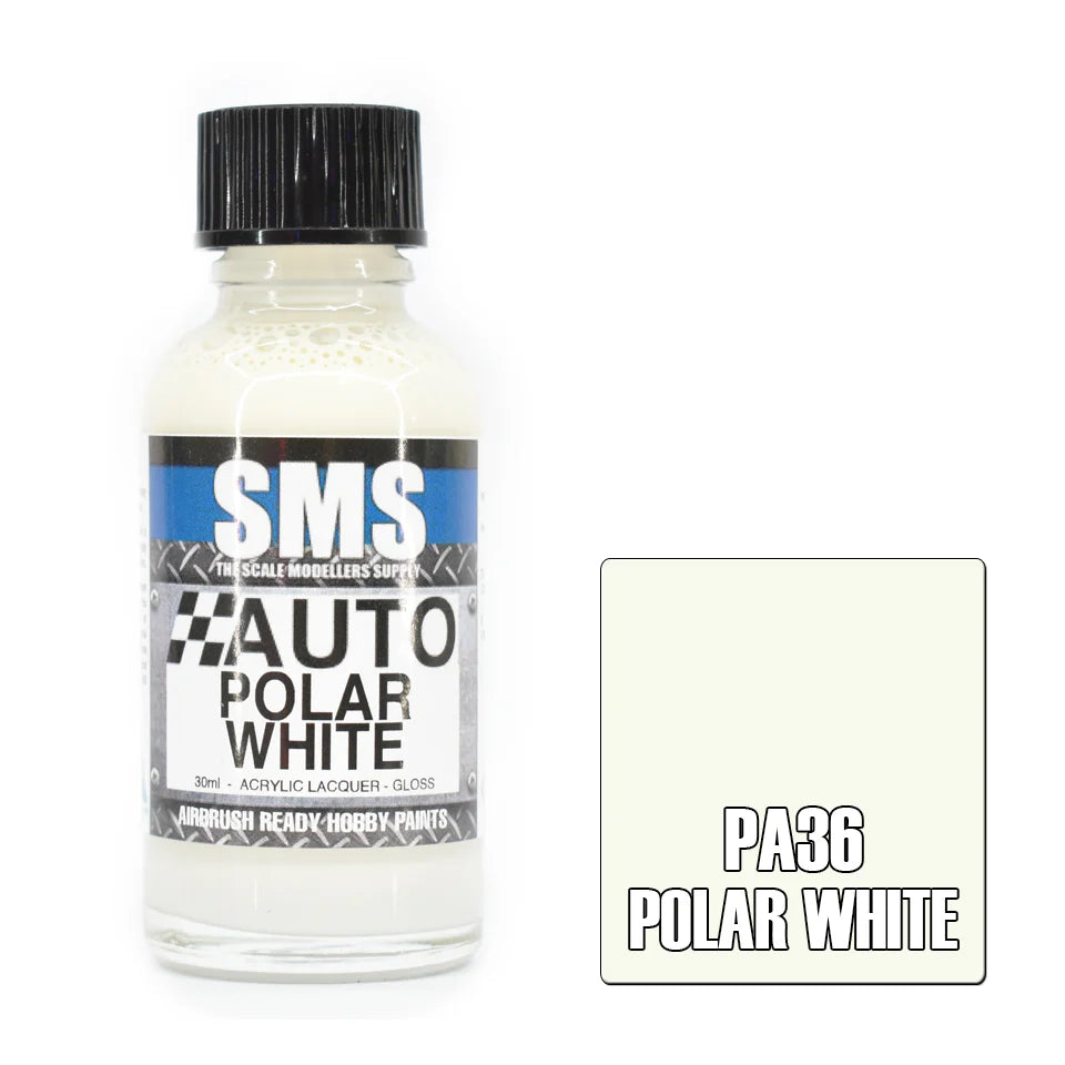 SMS - PA36 - Auto Colour POLAR WHITE 30ml