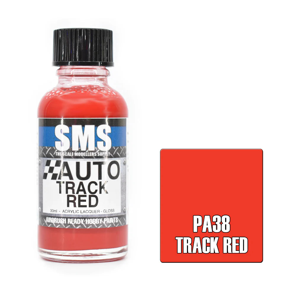 SMS - PA38 - Auto Colour TRACK RED 30ml