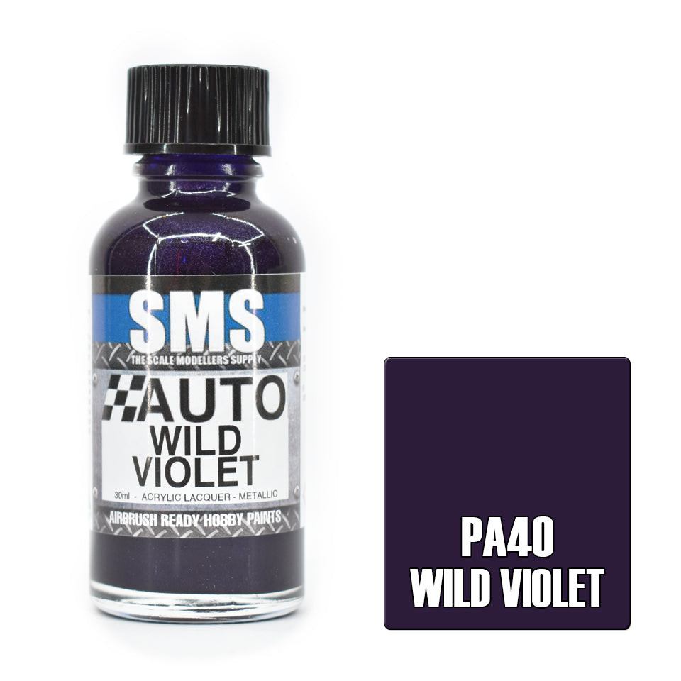 SMS - PA40 - Auto Colour WILD VIOLET 30ml