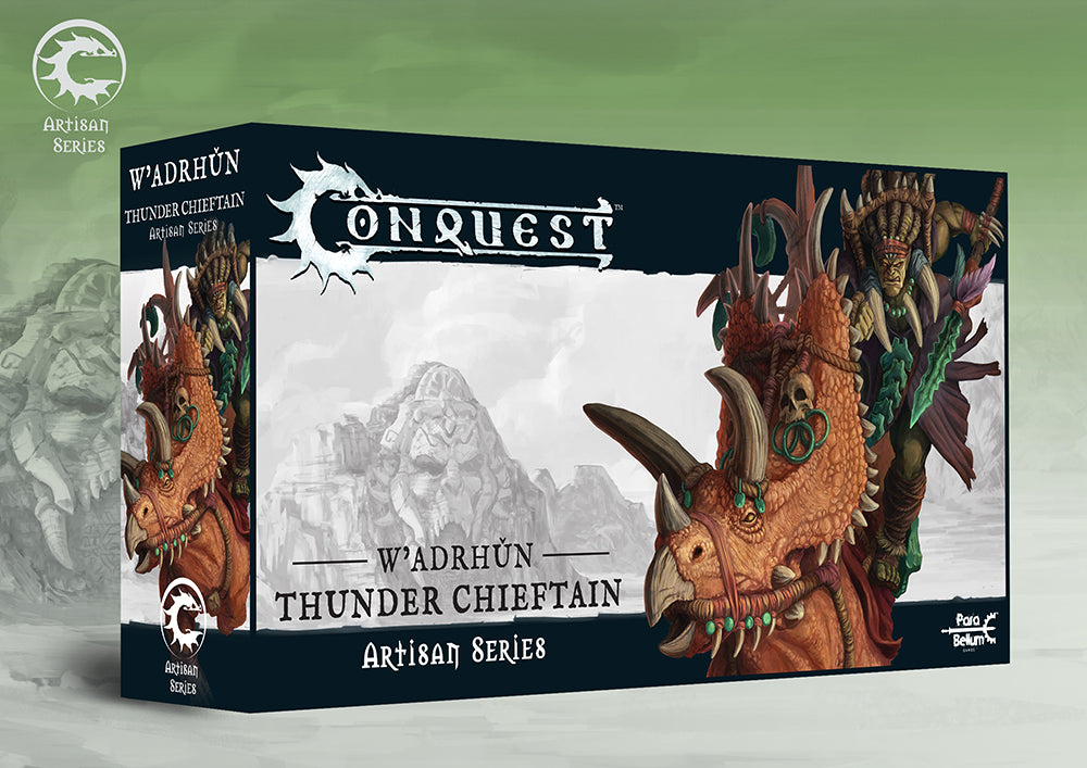 Conquest: W’adrhŭn - Thunder Chieftain Artisan Series (Wadrhun)