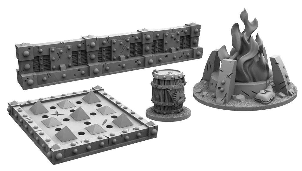 Warmachine: Scenario Defenses I (Resin) - PIP21150