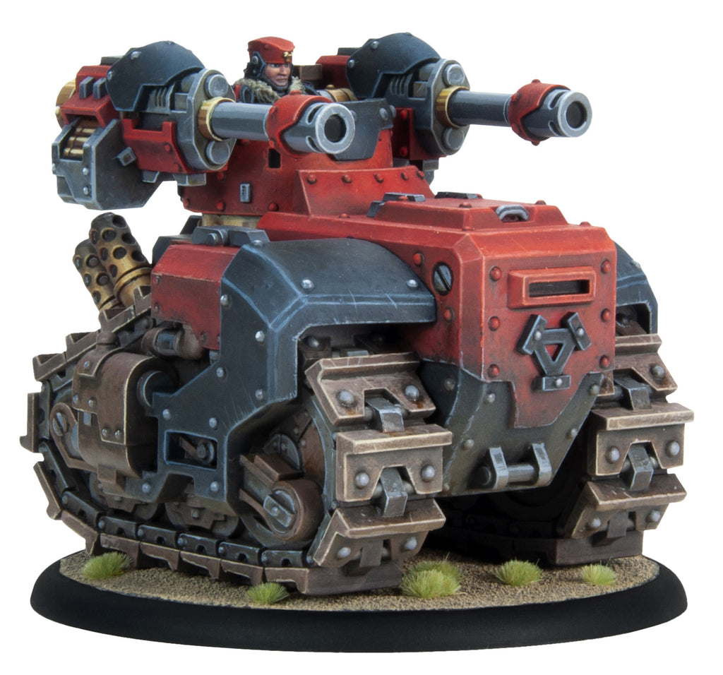 Warmachine: Khador – AC-2 Bison – Khador 80mm Solo (Resin) - PIP24021