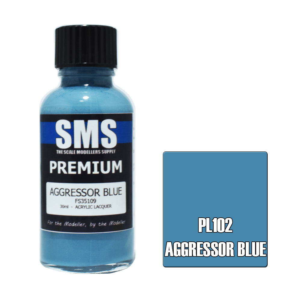 SMS - PL102 - Premium Aggressor Blue 30ml