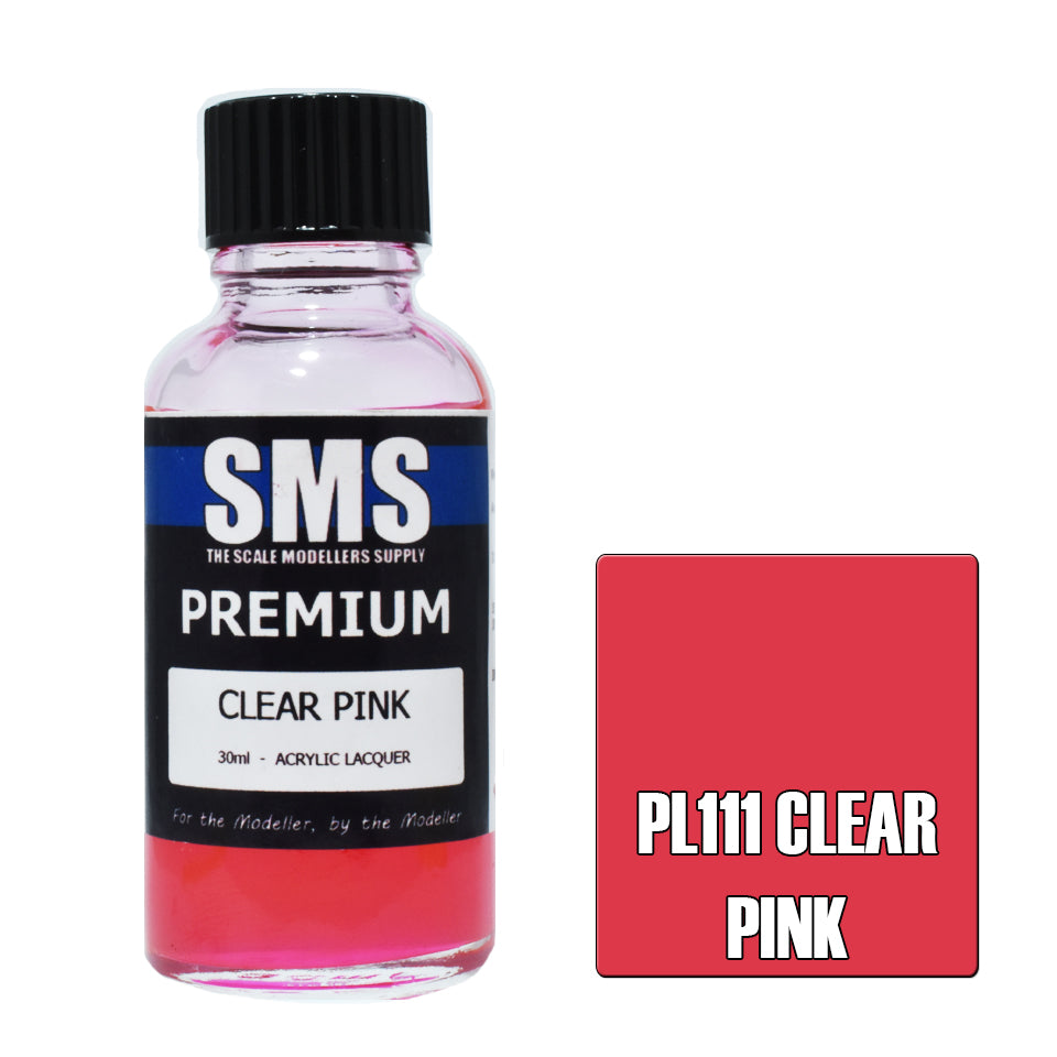 SMS - PL111 - Premium Clear Pink 30ml