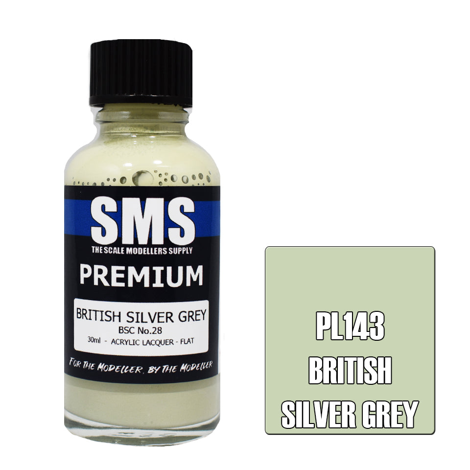 SMS - PL143 - Premium British Silver Grey 30ml