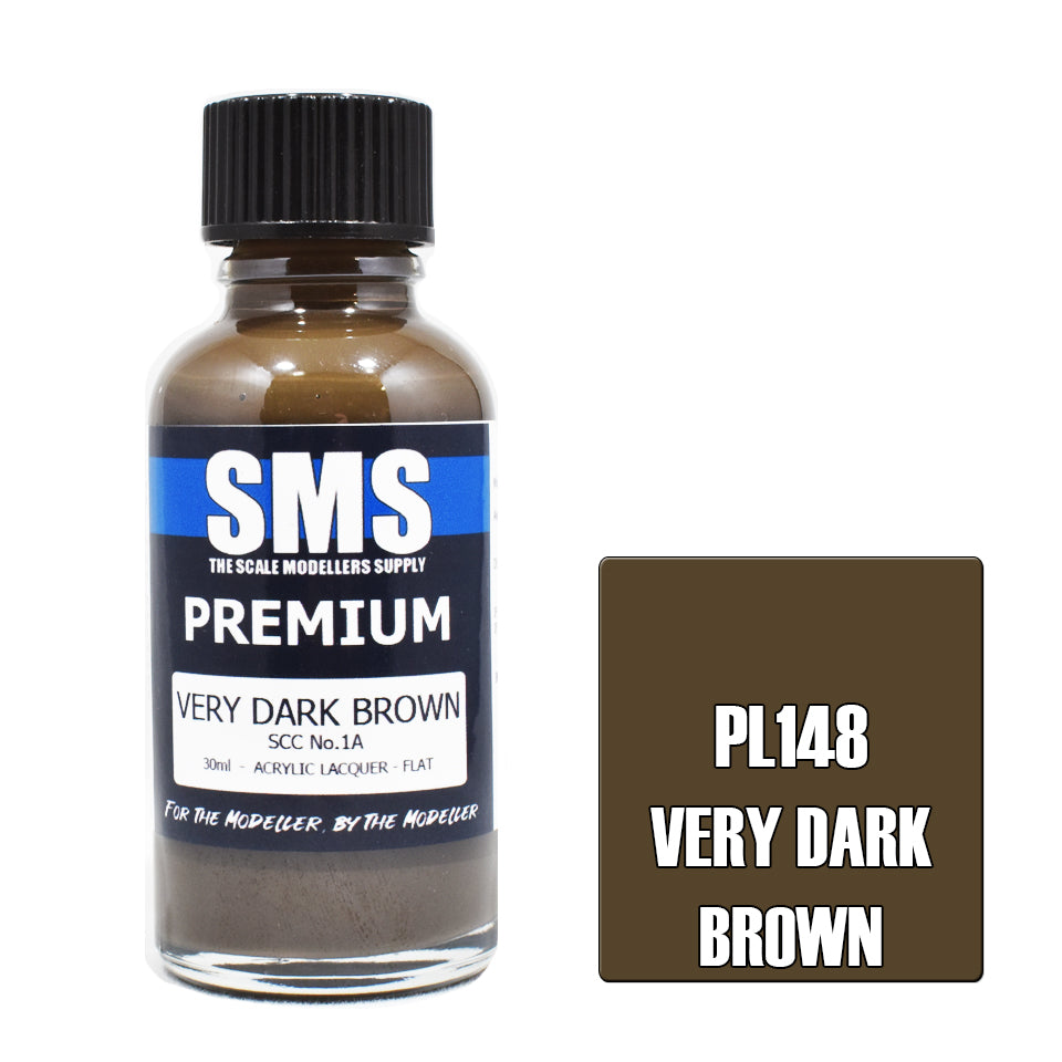 SMS - PL148 - Premium Very Dark Brown SCC No.1A 30ml