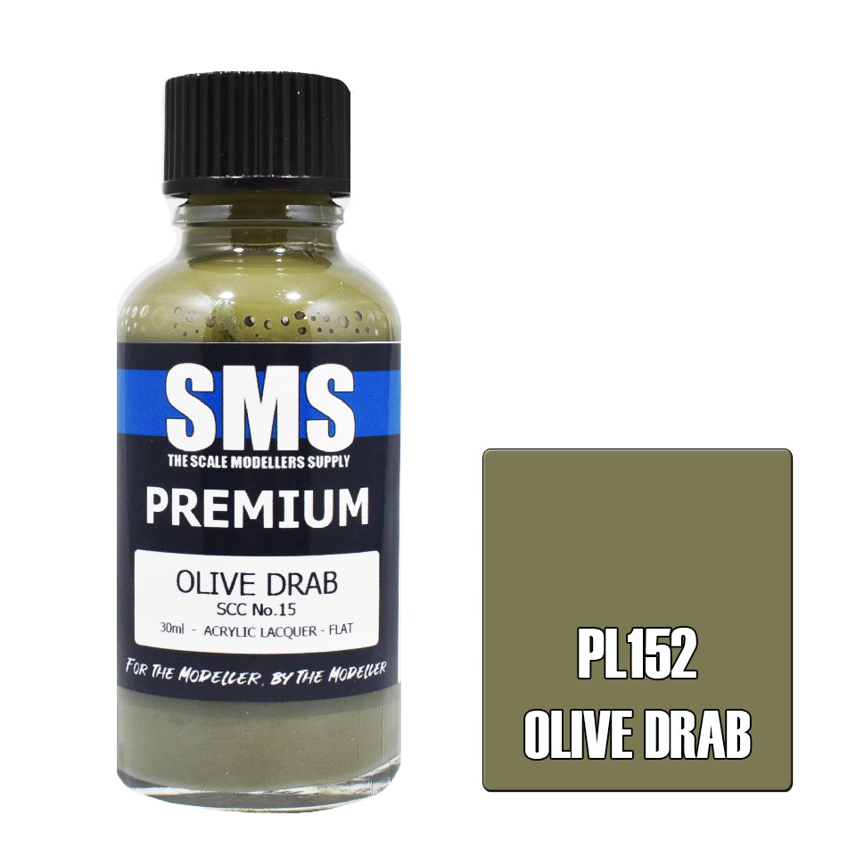 SMS - PL152 - Premium Olive Drab Scc No.15 30ml