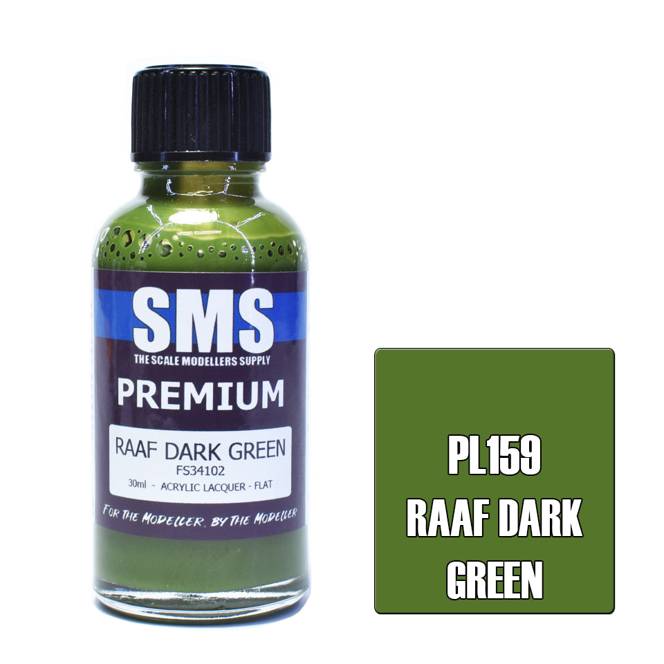 SMS - PL159 - Premium RAAF Dark Green 30ml